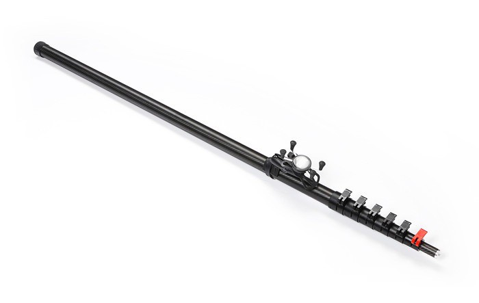 10m 30ft teleskopisk kameramast